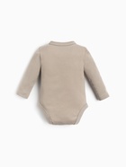 Боди с длинным рукавом Крошка Я, BASIC LINE, рост 86-92 см, цвет бежевый - Фото 11