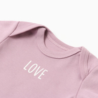 Боди детское Крошка Я BASIC LINE, рост 74-80 см, розовое 9235860