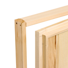 Дверь для бани и сауны «Эконом», размер коробки 160×70 см, липа, «Добропаровъ» - Фото 4