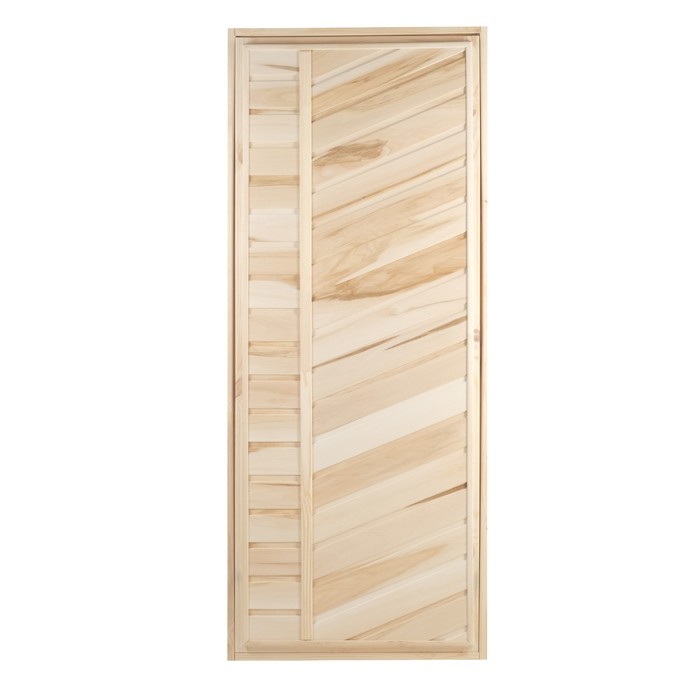 Дверь для бани и сауны "Эконом", ЛИПА, 170×70см
