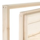 Дверь для бани и сауны «Эконом», 180×70 см, деревянная - Фото 3