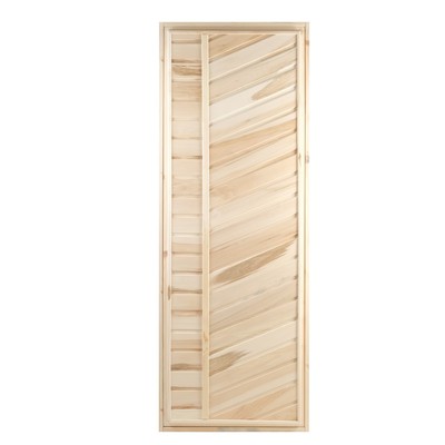Дверь для бани и сауны "Эконом", ЛИПА, 190×70см