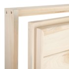 Дверь для бани и сауны «Эконом», 1600×800 мм, деревянная, из липы, «Добропаровъ» - Фото 3