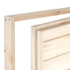 Дверь для бани и сауны «Эконом», коробка 170×80 см, деревянная, липа - Фото 3