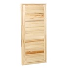 Дверь для бани и сауны «Эконом», 180×70 см по коробке, деревянная, «Добропаровъ» - Фото 2