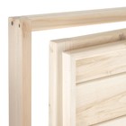 Дверь для бани и сауны «Эконом», 1900×800 мм, деревянная, из липы, «Добропаровъ» - Фото 3