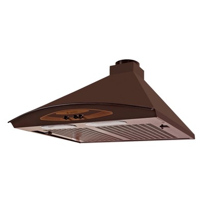 Вытяжка Gefest BB1, каминная, 180 м³/ч, 2 скорости, коричневая