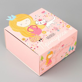 Коробка складная «Принцесса», 15 х 15 х 8 см