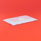 Блюдо стеклянное прямоугольное Доляна «Счастливого Нового года», 29.5×19 см, красное - Фото 3