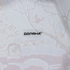 Салатник стеклянный Доляна «Новогоднее настроение», 400 мл, 19×3,7 см - Фото 5