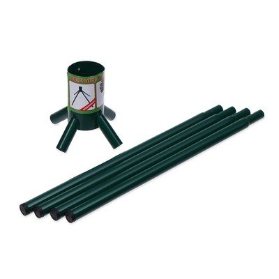 Подставка для ёлки, d=51 мм, h=36 см, разборная, под ёмкость с водой, металл