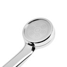 Лейка для душа ZEIN Z3185, 1 режим, пластик/нержавеющая сталь, хром - фото 23722522