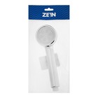 Лейка для душа ZEIN Z3185, 1 режим, пластик/нержавеющая сталь, хром - фото 23722523