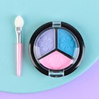 Тени для девочки «Добрый единорог», 3 цвета 9022105