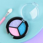 Тени для девочки «Добрый единорог», 3 цвета 9022105