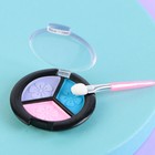 Тени для девочки «Добрый единорог», 3 цвета 9022105