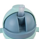 Поильник - непроливайка детский с силиконовой трубочкой, 250 мл., с ручками, цвет МИКС - Фото 5