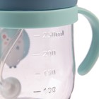 Поильник - непроливайка детский с силиконовой трубочкой, 250 мл., с ручками, цвет МИКС - Фото 2