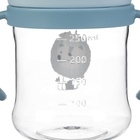 Поильник - непроливайка детский с силиконовой трубочкой и грузиком, от 9 мес., 250 мл., с ручками, голубой - Фото 13