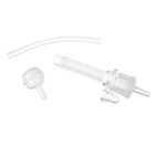 Поильник - непроливайка детский с силиконовой трубочкой и грузиком, от 9 мес., 250 мл., с ручками, голубой - Фото 11