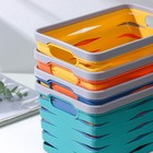 Корзина для хранения Доляна «Лофт», 21×14,5×12 см, цвет МИКС - фото 24517779