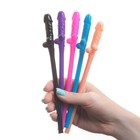 Трубочки коктейльные, 5 штук, 18+, МИКС - Фото 3