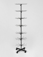 Вертушка, 7 ярусов по 10 крючков, 40×40×170, чёрная - Фото 2