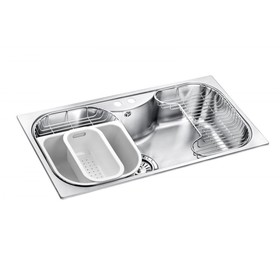 

Корзина для сушки на раковину OULIN OL-330-2 L, 450 х 380 мм, цвет хром