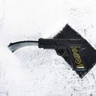 Скребок автомобильный «Чищу конкретно» в форме пистолета - Фото 3