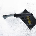 Скребок автомобильный «Пуля дура» в форме пистолета - Фото 3
