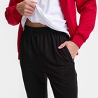 Костюм спортивный мужской, цвет красный, размер 46 (M) - Фото 4