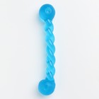 Игрушка "Плетёнка" малая, 19 см, каучук, синяя - фото 6708853