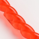 Игрушка для собак малая «Плетёнка», 19 см, каучук, красная - Фото 6