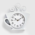 Часы настенные, серия: Кухня, "Чашка кофе", плавный ход, 30 х 28.5 см, циферблат 16 см - фото 19567943