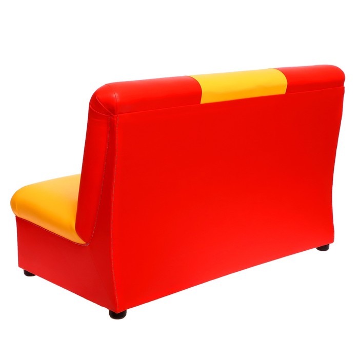 Комплект мягкой мебели «Африка», красно-жёлтый - фото 1886937141