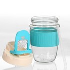 УЦЕНКА Термостакан «Дарим Красиво», 400 мл, 12.5×9 см, трубочка 18 см, стекло - Фото 3