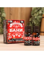 Набор эфирных масел «Хозяин бани», в подарочной коробке, пихта, эвкалипт, 2 шт. по 10 мл - Фото 2