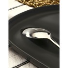 Ложка столовая Magistro «Джентри», длина 20,5 см, цвет серебряный - фото 7437305