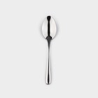 Ложка чайная из нержавеющей стали Magistro «Джентри», длина 16 см, цвет серебряный - Фото 1