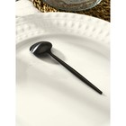 Ложка чайная Magistro «Фолк», длина 12.3 см, нержавеющая сталь, чёрная - Фото 3