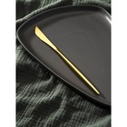 Нож столовый из нержавеющей стали Magistro «Фолк», длина 22 см, цвет золотой - фото 302685043
