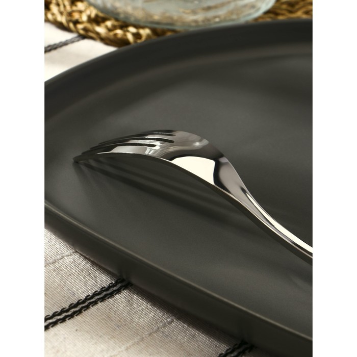 Вилка столовая Magistro «Виконт», h=20,6 см, цвет серебряный - фото 1882514210