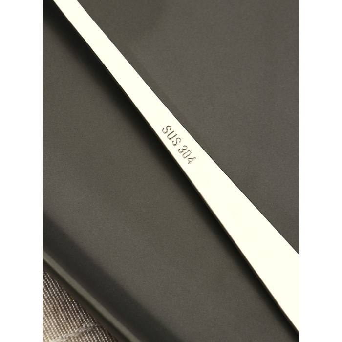 Ложка столовая из нержавеющей стали Magistro «Виконт», длина 20,6 см, цвет серебряный - фото 1889899075