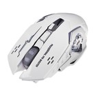 Мышь Luazon MB-2.7, игровая, беспроводная, оптическая, 800-2400 dpi, 500 мАч, подсветка, USB, белая - фото 51302620 Мышь Luazon MB-2.7, игровая, беспроводная, оптическая, 800-2400 dpi, 500 мАч, подсветка, USB, белая - фото 51302620