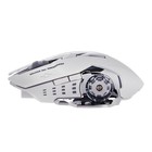 Мышь Luazon MB-2.7, игровая, беспроводная, оптическая, 800-2400 dpi, 500 мАч, подсветка, USB, белая - фото 51302622 Мышь Luazon MB-2.7, игровая, беспроводная, оптическая, 800-2400 dpi, 500 мАч, подсветка, USB, белая - фото 51302622