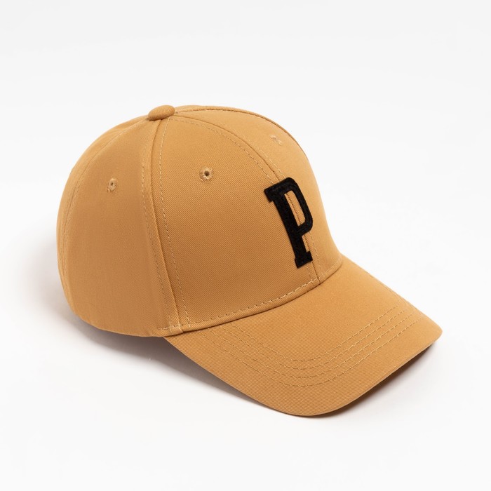 Кепка детская MINAKU: Beachwear, коричневая, размер 52-54 - Фото 1