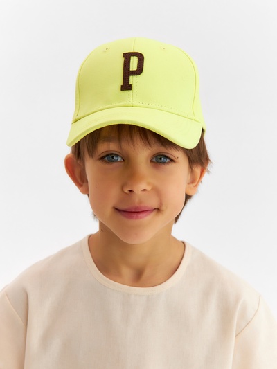 Кепка детская MINAKU: Beachwear, жёлтая, размер 52-54