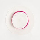 Шляпа женская с цепью MINAKU, белая, размер 56-58 - Фото 4