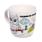 Роспись кружки фломастерами «Совушка», 300 мл - фото 25431306