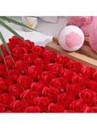 Розы мыльные красные, набор 81 шт. в коробке - Фото 6